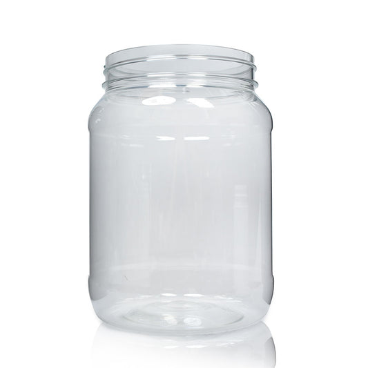 1.5 Litre Clear PET Plastic Jar