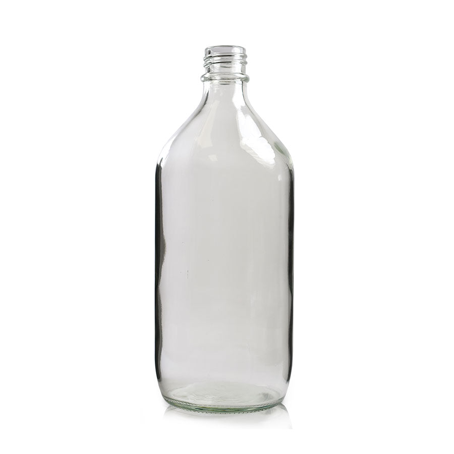 1000ml Clear Glass Winchester Bottle – Wholesale Packaging