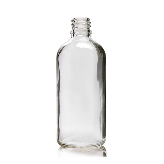 100ml Clear Glass Dropper Bottle