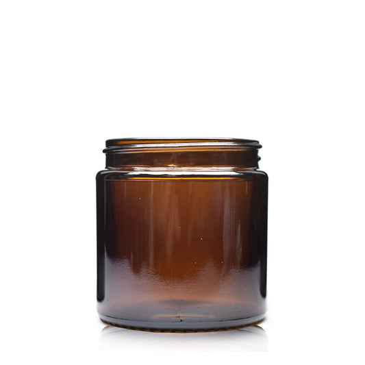 120ml Amber Glass Ointment Jar