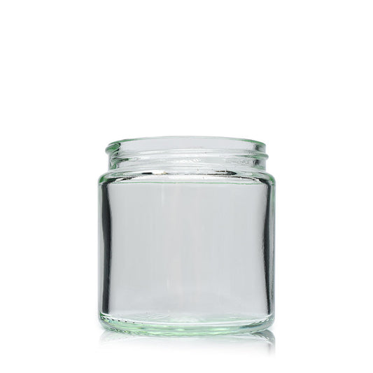 120ml Clear Glass Ointment Jar