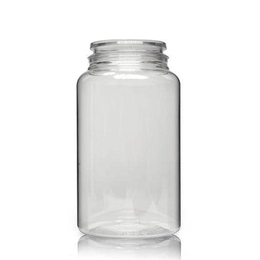 150ml Clear Plastic Pill Jar