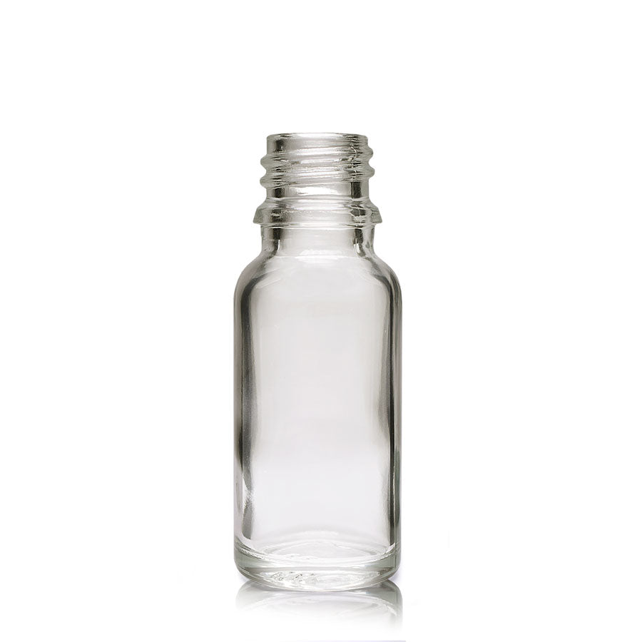 15ml Clear Glass Dropper Bottle