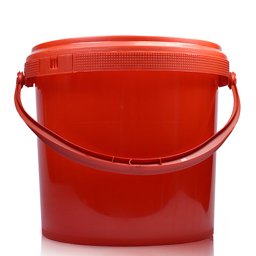 2.5L Red Plastic Bu