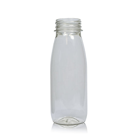 250ml Classic Clear 30% RPET Juice Bottle