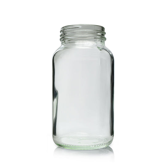 250ml Clear Glass Pharmapac Jar