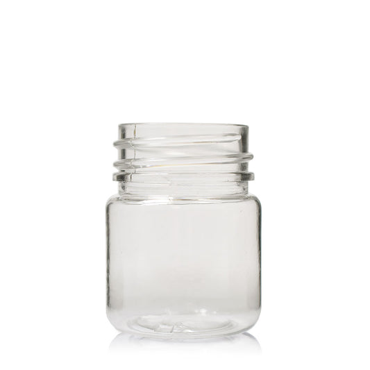 25ml Clear Screw Top Jar