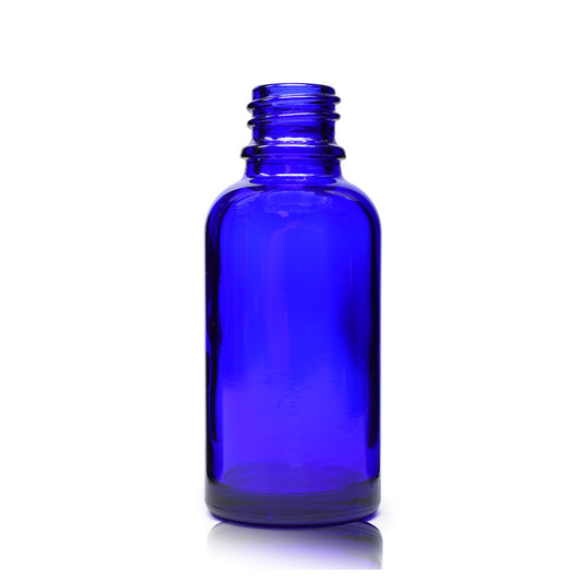 30ml Blue Glass Dropper Bottle