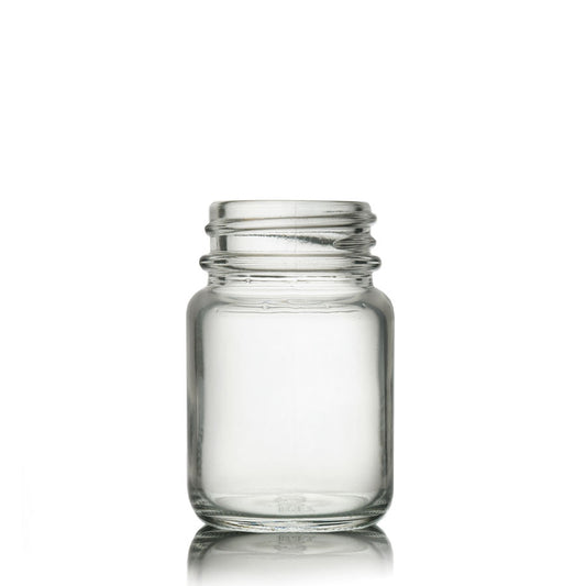 30ml Clear Glass Pharmapac Jar