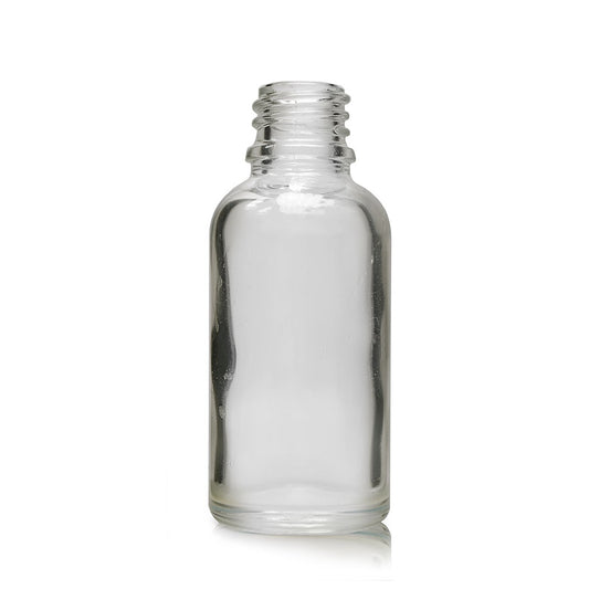 30ml Clear Glass Dropper Bottle