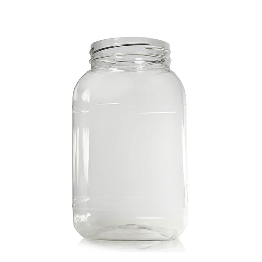 4 Litre Plastic Rectangle Sweet Jar