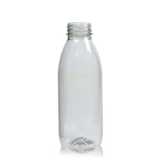 500ml Classic Clear 30% RPET Juice Bottle