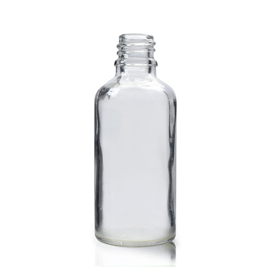 50ml Clear Glass Dropper Bottle