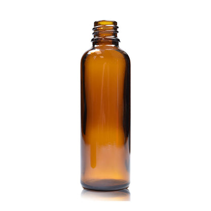 50ml Amber Glass Tall Dropper Bottle