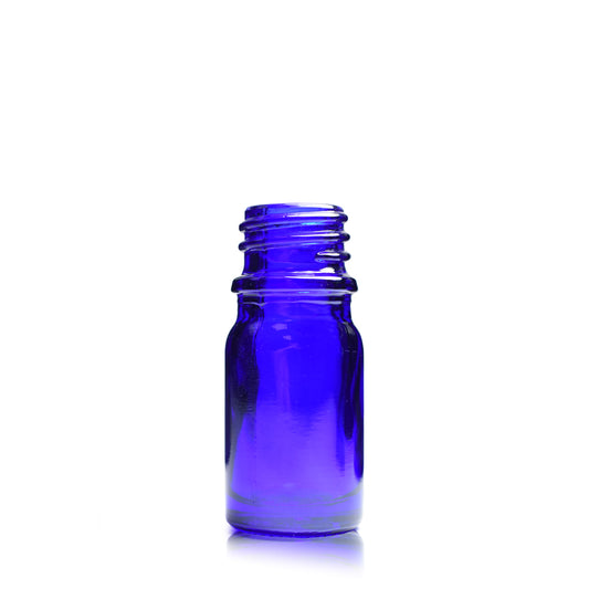 5ml Blue Glass Dropper Bottle