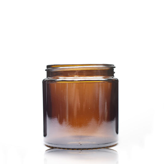 60ml Amber Glass Ointment Jar