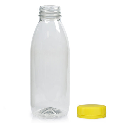 400ml Classic Clear 30% RPET Juice Bottle