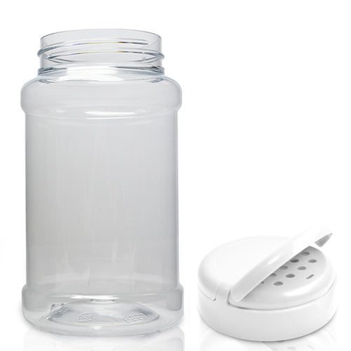 500ml PET Plastic Spice Jar (63mm Neck)